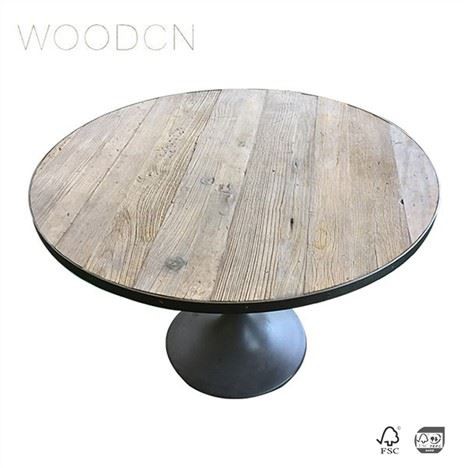 Recicles old Elm Dining Table Top