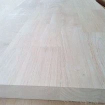 Encimera de madera de caucho