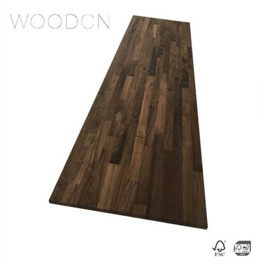 Kitchentop de madera maciza de nogal negro