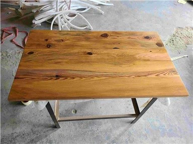 Solid Pine Wood Edge Glued Desktop