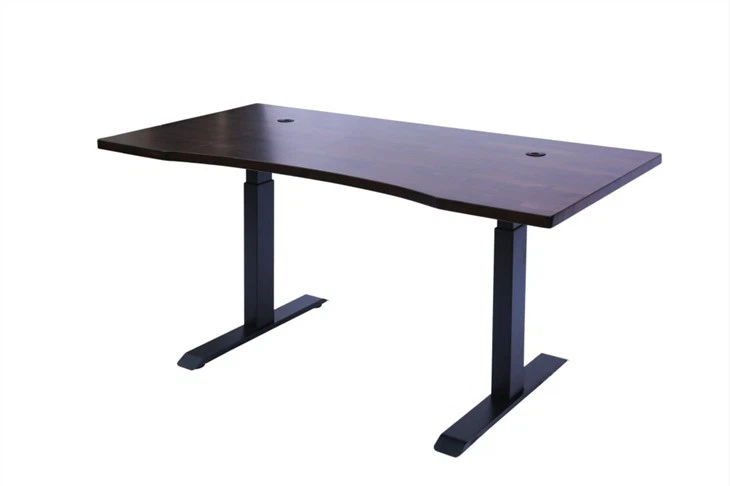 Solid Beech Wood Walnut Office Desk Top Manufacturers