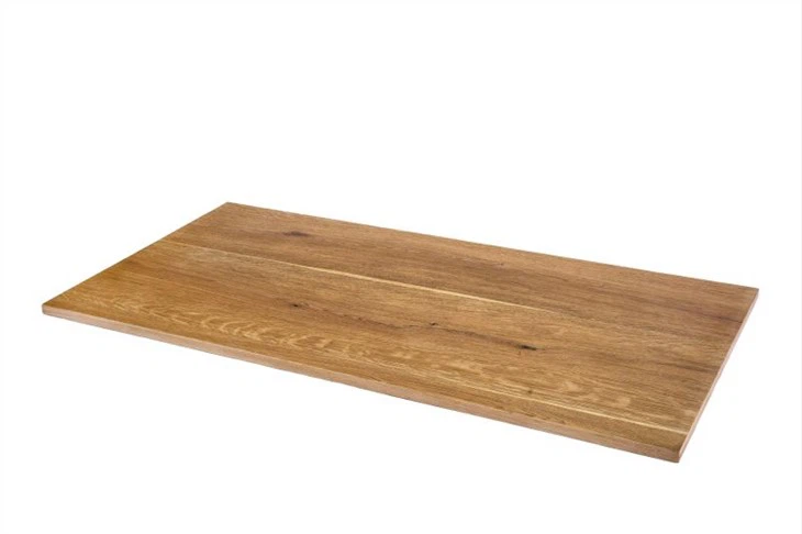 Escritorio elevador eléctrico de oficina con chapa de madera de roble blanco 30x48x1 ''