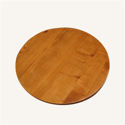 Mesa de café de madera de ceniza sólida en el proveedor de colores de cereza